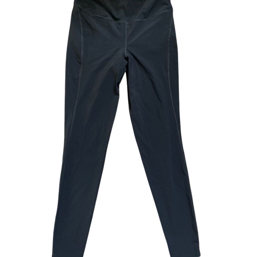 Lululemon Women's High-Waisted Leggings Navy Blue Size M Yoga Running